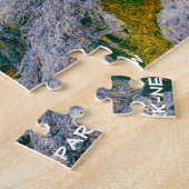 Nationaal Park Fiordland, Nieuw-Zeeland Legpuzzel (Zijkant)