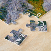 Nationaal Park Fiordland, Nieuw-Zeeland Legpuzzel (Zijkant)