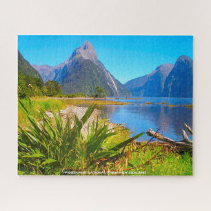 Nationaal Park Fiordland, Nieuw-Zeeland Legpuzzel