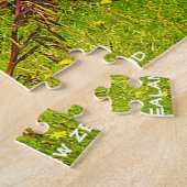 Nationaal Park Fiordland, Nieuw-Zeeland Legpuzzel (Zijkant)