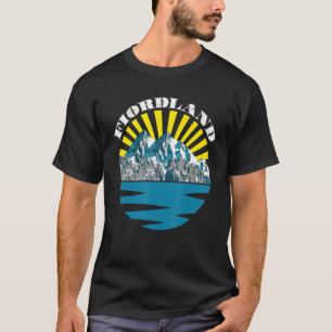 Nationaal Park Fiordland Nieuw-Zeeland Toeristisch T-shirt