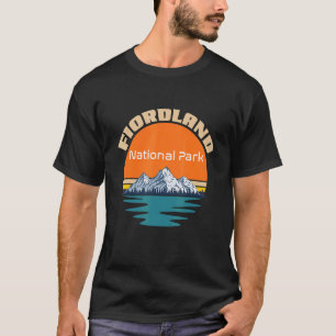 Nationaal park Fiordland Nieuw-Zeelands Bergmeer T-shirt