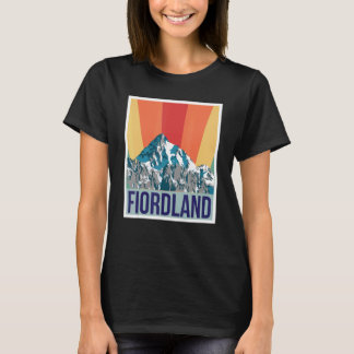 Nationaal Park Fiordland Souvenir Nieuw-Zeeland Ca T-shirt