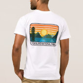 Nationaal park Fiordland T-Shirt (Achterkant)