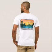 Nationaal park Fiordland T-Shirt (Achterkant volledig)