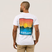 Nationaal park Fiordland T-Shirt (Achterkant volledig)