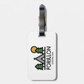 Nationaal park Forillon Bagagelabel (Achterkant verticaal)