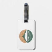 Nationaal park Forillon Bagagelabel (Achterkant verticaal)