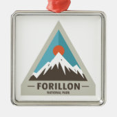 Nationaal park Forillon Metalen Ornament (Voorkant)