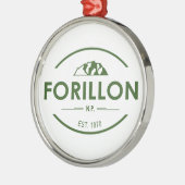 Nationaal park Forillon Metalen Ornament (Links)
