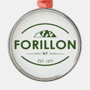Nationaal park Forillon Metalen Ornament