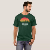 Nationaal park Forillon T-shirt (Voorkant volledig)