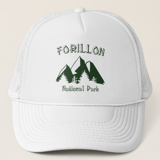 Nationaal park Forillon Trucker Pet (Voorkant)