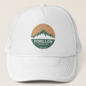 Nationaal park Forillon Trucker Pet (Voorkant)