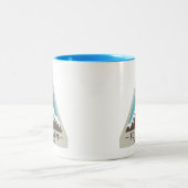 Nationaal park Forillon Tweekleurige Koffiemok (Center)