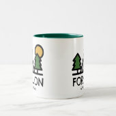 Nationaal park Forillon Tweekleurige Koffiemok (Center)