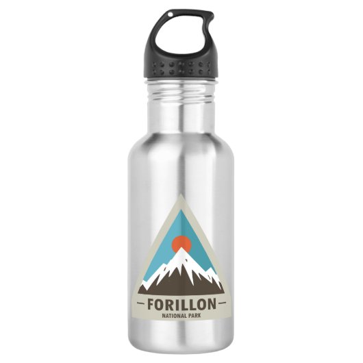 Nationaal park Forillon Waterfles (Voorkant)