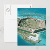 Nationaal Park Fort Jefferson Briefkaart (Voorkant / Achterkant)