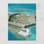 Nationaal Park Fort Jefferson Briefkaart (Voorkant)