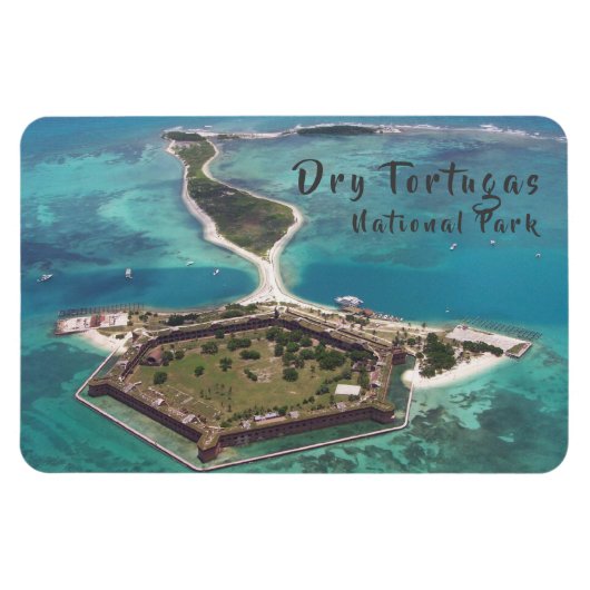 Nationaal park Fort Jefferson Dry Tortugas Magneet (Horizontaal)