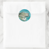 Nationaal Park Fort Jefferson Ronde Sticker (Tas)