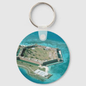 Nationaal Park Fort Jefferson Sleutelhanger (Voorkant)