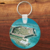 Nationaal Park Fort Jefferson Sleutelhanger (Voorkant)