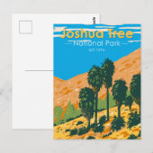 Nationaal park Fortynine Palms Oasis Briefkaart (Voorkant / Achterkant)