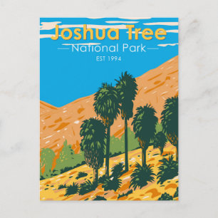 Nationaal park Fortynine Palms Oasis Briefkaart