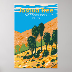 Nationaal park Fortynine Palms Oasis Poster