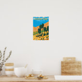 Nationaal park Fortynine Palms Oasis Poster (Keuken)