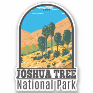 Nationaal park Fortynine Palms Oasis Sticker