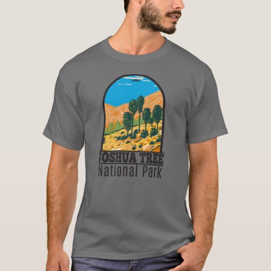 Nationaal park Fortynine Palms Oasis T-shirt (Voorkant)