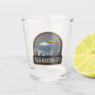 Nationaal park Fuji-Hakone-Izu Kunst Vintage Japan Shot Glas