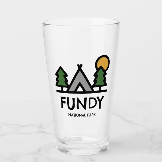 Nationaal park Fundy Glas (Voorkant)