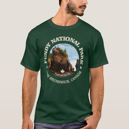 Nationaal park Fundy T-shirt (Voorkant)