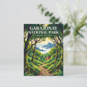 Nationaal park Garajonay Spanje Briefkaart (Staand voorkant)