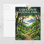 Nationaal park Garajonay Spanje Briefkaart (Voorkant / Achterkant)