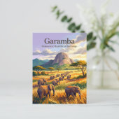 Nationaal park Garamba Briefkaart (Staand voorkant)