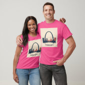 Nationaal park Gateway Arch 2 T-shirt (Unisex)