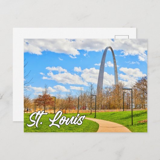 Nationaal park Gateway Arch Briefkaart (Voorkant / Achterkant)