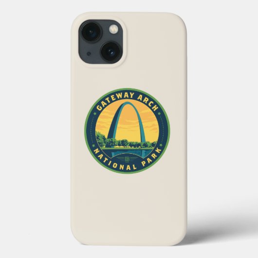 Nationaal park Gateway Arch Case-Mate iPhone Case (Achterkant)