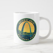 Nationaal park Gateway Arch Grote Koffiekop (Rechts)