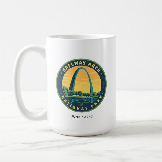 Nationaal park Gateway Arch Koffiemok (Links)