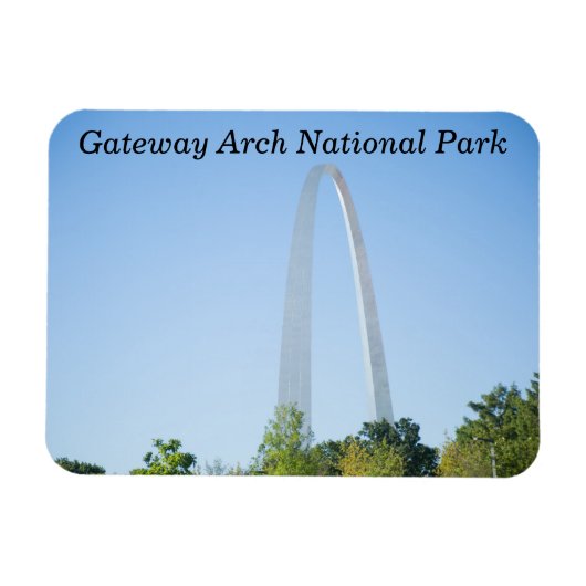 Nationaal park Gateway Arch Magneet (Horizontaal)
