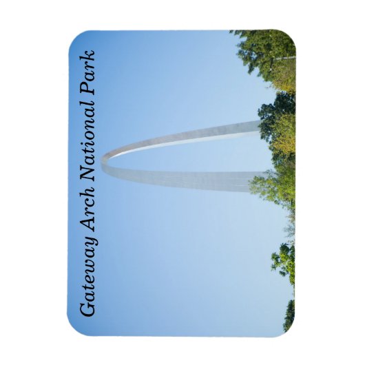 Nationaal park Gateway Arch Magneet (Verticaal)