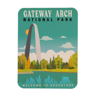 Nationaal park Gateway Arch - Missouri Saint Louis Magneet