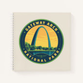 Nationaal park Gateway Arch Notitieboek (Voorkant)