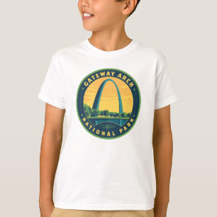 Nationaal park Gateway Arch T-shirt