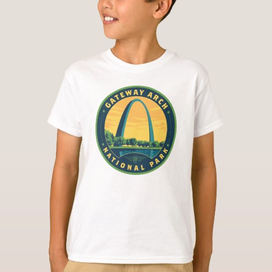 Nationaal park Gateway Arch T-shirt (Voorkant)